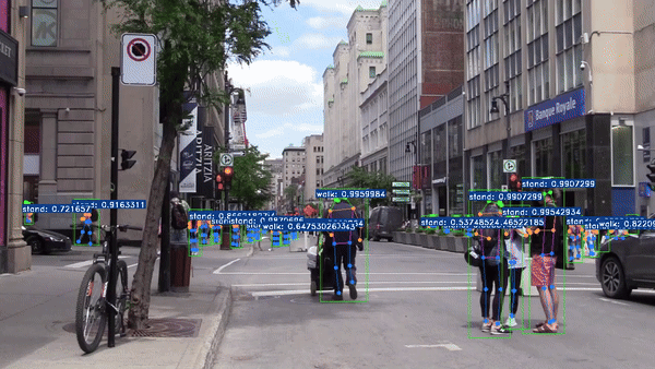 Realtime-capable Human Activity Recognition